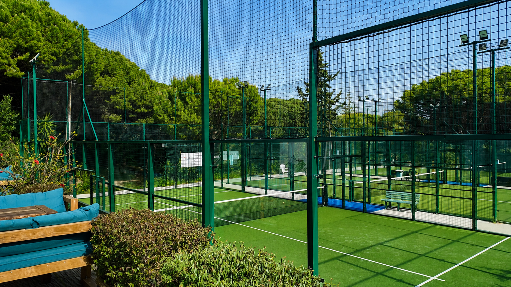 Campos de Padel do Clube Alto do Duque